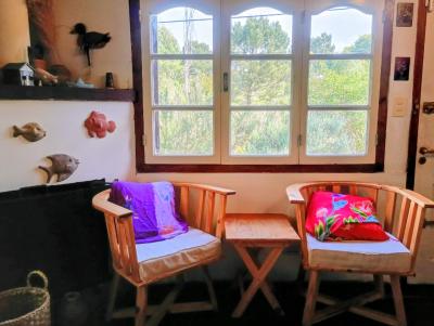 Casa en alquiler en Ostende. 4 ambientes, 1 baño y capacidad de 3 a 5 personas. A 400 m de la playa